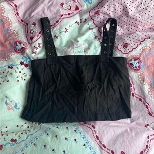Free People Black Tank Top